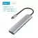 4 Thunderbolt 3 USB C Hub USB 3.1 Type-C Hub to HDMI Adapter with Hub 3.0 TF SD Reader Slot PD for Macbo Pro/ Air/ Mate