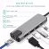 BECAO TYPE C USB C Hub USB for Gigabit Ethernet RJ45 LAN HDMI USB Adapter for MacBook Pro 3 USB-C Charging P18