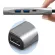 Becao อลูมิเนียม 4 in 1 Type-C Docking Station 4K HDMI USB 3.0 / USB2.0 Hub Multi-Function Extender Adapter สำหรับ PC