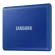 1 TB PORTABLE SSD เอสเอสดีพกพา SAMSUNG T7 BLUE MU-PC1T0H/WW