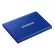 1 TB PORTABLE SSD เอสเอสดีพกพา SAMSUNG T7 BLUE MU-PC1T0H/WW