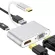 USB HDMI VGA Thunderbolt 3 Adapter USB 3.1 with PD TF SD Card Reader Slot USB 3.0 Port for Macbo Pro/Air Type-C Hub