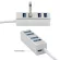 USB C Hub Ultra Slim USB-C Adapter with 4 USB 3.0 Ports for Macbo Pro Google Chromebo Pixeo USB Type C Hub