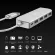 Inphic USB Hub usb3.0 extender อะแดปเตอร์ type-c โน๊ตบุ๊คคอมพิวเตอร์เดสก์ อะแดปเตอร์ขยายฮับ USB หนึ่งลากสี่ปลั๊กมัลติฟังก์ชั่นฮับ usb ขยายท่าเรือ