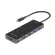 Promate USB-C Hub Primehub-Go Compact Multiport USB-C Hub with 100w Power Delivery Type-C