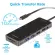 Promate USB-C Hub Primehub-Pro Ultra-Fast Multiort USB-C Hub with 100w Power Delivery Type-C