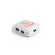 * Clear Stock Products* Hub USB Cliptec RZH313-00 Thunder USB 3.0 4 Ports Hub White "Free Wireless RZS848"