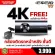 ThaiFlix, ECAR ECAM V7 | 4K+FullHD free! 64GB Night, clear wifi, watch the camera via the App