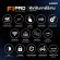 AXON F1 Pro Dash Cam 4K touch screen with 2160p Ultra HD WDR WIFI CAR CAR CARA CARA Car Camera 150 °, Width, Width, Visiting in the middle.