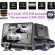 4 -inch screen car camera, 4 -inch screen, support up to 32 GB Three Camera Lens HD Car Recorder DVR Dash Cam