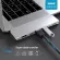 USB 3.1 Type -C Hub to HDMI Adapter 4K Thunderbolt 3 USB C Hub with Hub 3.0 TF SD Reader Slot PD for MacBook Pro/Air -