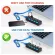 USB 3.0 HUB MULTI USB HUB 7 Port OTG HUB Charge with Power Adapter LED USB Multi Ports Splitter for Computer PC Extender 3.0 2.0