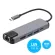 Multi USB 3.0 Hub Type C Adapter to HDMI Gigabit Ethernet RJ45 LAN for MacBook Pro Air 13 15 iPad Thunderbolt USB PD Charger Hub