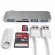 Easya 5-in-1 Thunderbolt 3 Adapter USB Type C Hub Dongle With TF SD Card Reader USB 3.0 For MacBook Pro/Air USB-C