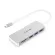 USB-C Hub with USB 3.0 Ports and SD/TF Card Reader CompAble New Macbook Air-MacBook Pro Multi-Port Type C Adapter