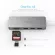 USB-C Hub with USB 3.0 Ports and SD/TF Card Reader CompAble New Macbook Air-MacBook Pro Multi-Port Type C Adapter