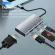 Tishric 6 In 1 Type C Multi Splitter Adapter Rj45 100/1000m Pd Vga Usb 3.0 Usb C Hub Dock For Macbook Pro/air/huawei Mate/lenovo
