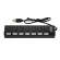 7-Port Usb 2.0 Hub Splitter High Speed Adapter On/off Switch For Lap Pc