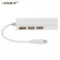Type-C to RJ45 Ethernet Adapter USB 3.1 Hub Data Transfer RJ45 Network Card Adapter for MacBook Type-C Hubs