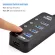 Super Speed 4 Ports Usb 3.0 Hub Powered Usb Splitter With 1 Usb Charging Port Individual On/off Switches With Ac Power Adapter
