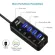 Super Speed ​​4 Ports USB 3.0 HUB POWERD USB Splitter with 1 USB Charging Port Individual on/Off Switches AC POWER AdAPTER