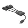 Micro USB OTG HUB 3 in 1 Micro USB OTG HUB MICRO USB HOSG HUB Adapter Cable Male to FMALE Dual Micro USB 2.0 Host Hub