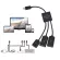 Portable 3 in 1 Micro USB HUB Male to FeMale USB OTG DATA Cable Adapter Hub for Mobile Phone