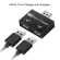Kebidu Usb2.0 Twin Charger Dual 2 Port Usb Splitter Hub Adapter Converter Charging Usb Wire Plug For Lap Pc