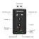 Usb Hubs Usb 2.0 External Sound Card 7.1ch Audio Mini Adapter Button Control 3.5mm Earphone Mic Interface Computer Components