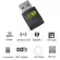 USB Wifi Bluetooth Adapter 150M/300M/600Mbps Dual Band Wireless External Receiver Mini Dongle for PC/Desk/Lap Accessories