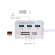 Type C To 3 Ports Usb 3.1 High Speed Hub Splitter Adapter With Sd/tf Card Reader Hub Socket Cable Adapter For Lap Pc Tablet