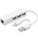 USB C Hub 1000Mbps 3 Ports USB 3.0 Type C Hub USB to RJ45 Gigabit Ethernet Adapter for MacBook Lap Computer Accessories