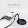 ORICO DESK GROMMET USB 3.0 HUB with Headphone Microphone Port Type C Hub Otg Adapter Splitter for Lap Accessories
