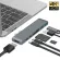 USB 3.1 Type-C Hub to HDMI-Compaible Adapter 4K Thunderbolt 3 USB C Hub with Hub 3.0 TF SD Reader Slot PD for Macbook Pro/Air