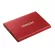 500 GB PORTABLE SSD เอสเอสดีพกพา SAMSUNG T7 RED MU-PC500R/WW