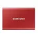 500 GB PORTABLE SSD เอสเอสดีพกพา SAMSUNG T7 RED MU-PC500R/WW