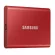 500 GB PORTABLE SSD เอสเอสดีพกพา SAMSUNG T7 RED MU-PC500R/WW