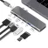 USB 3.1 Type -C Hub to HDMI Adapter 4K Thunderbolt 3 USB C Hub with Hub 3.0 TF SD Reader Slot PD for MacBook Pro/Air -