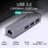 OFCCOM USB C Ethernet USB 3.0 2.0 to RJ45 HUB 10/100/1000Mbps Ethernet Adapter Network Card USB LAN for MacBook Windows