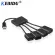 Kebidu OTG 4 Port Type-C USB HUB Cable Power Charging Connector Adapter Cable USB 3.1 Type C to Micro USB Power Charger Cable