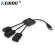 Kebidu OTG 4 Port Type-C USB HUB Cable Power Charging Connector Adapter Cable USB 3.1 Type C to Micro USB Power Charger Cable