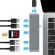 Multi 5-in-1 USB C Hub Portable Type C Hub 7-in-1 USB 3.0 SD TF Card Reader Adaptors USB CPlitter for MacBook Pro