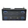 Usb Hub 5 Port Usb 3.1 Type-C Usb 3.0 Front Panel Hd Audio 3.5mm Earphone Jack Mic Expansion Adapter For Desk 3.5" Floppy Bay