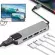 Usb C Hub To Ethernet Rj45 Pd Usb 3.0 Type C Splitter 6 Ports Multi Adapter Dock For Macbook Pro Computer Accessories