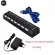 USB USB 3.0 Splitter Multi USB 7 Ports Hab with EU Plug Power Adapter 7 Switch for Charging TF SD Card Read Computer