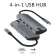 USB C Hub with 4K HDMI USB 3.0 Type C Hub USB 3.1 PLitter for MacBook Pro Dell XPS 13 15 Lenove Thinkpad Yoga Huawei Matebook