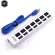 USB USB 3.0 Splitter Multi USB 7 Ports Hab with EU Plug Power Adapter 7 Switch for Charging TF SD Card Read Computer