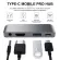USB Type-C Mobile Pro Hub Adapter with USB-C PD Charging 3.0 Tablet Jack for iPad USB HUD HUDPONE 3.5mm Pro J9w6