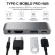 Usb Type-C Mobile Pro Hub Adapter With Usb-C Pd Charging 3.0 Tablet Jack For Ipad Usb Hub Headphone 3.5mm Pro J9w6