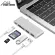 Usb C Hub Usb 3.1 To Hdmi Adapter 4k Thunderbolt 3 Usb Type C Hub With Hub3.0 Tf Sd Reader Slot Pd For Macbook Pro/air /